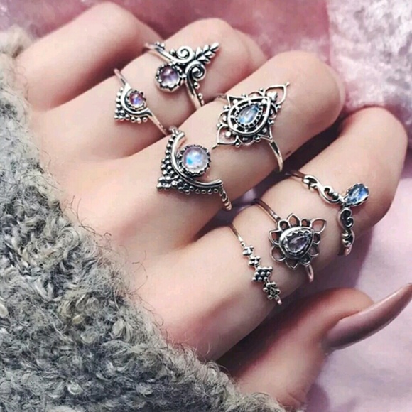 Jewelry - Last one-Boho Gypsy Set of rings